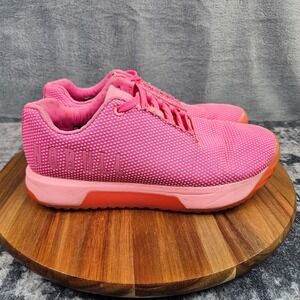 Nobull Outwork Edge Impact Shoes Womens Size 8 Pink Training Workout Sneakers